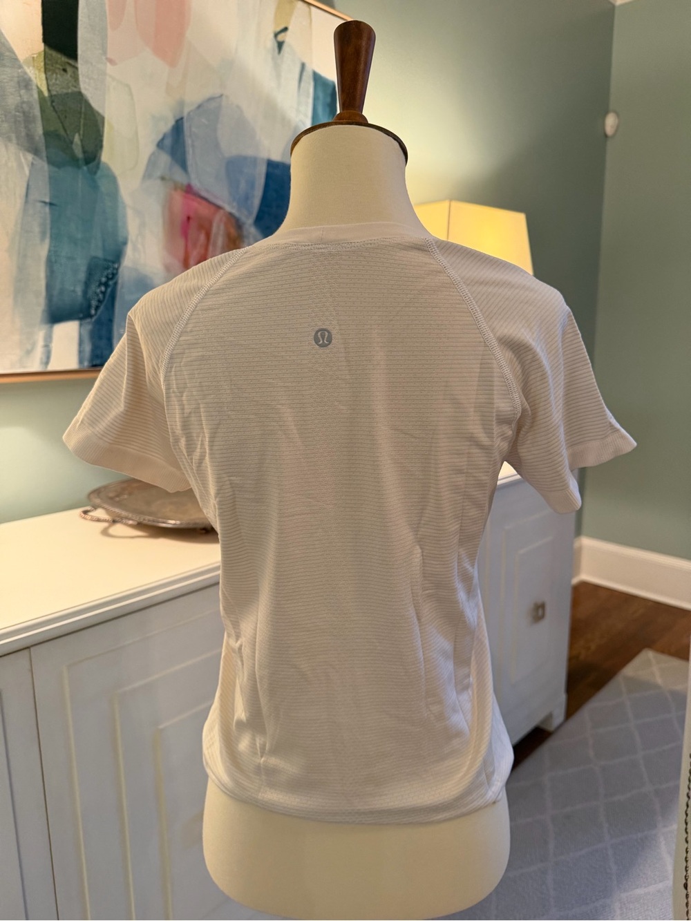 Lululemon swiftly tech short Women’s White Short Sleeve Top - Picture 2 of 2